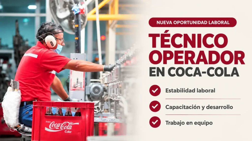 Técnico operador en Coca-Cola FEMSA